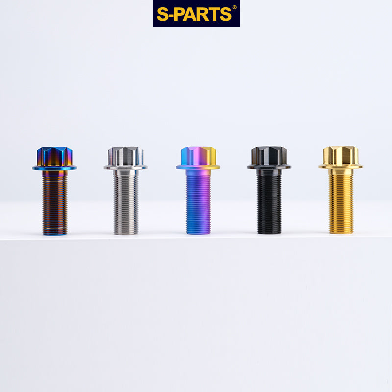 Unleashing Ultimate Performance: S-Parts Titanium Screws for BMX Axle Mounting (M14)