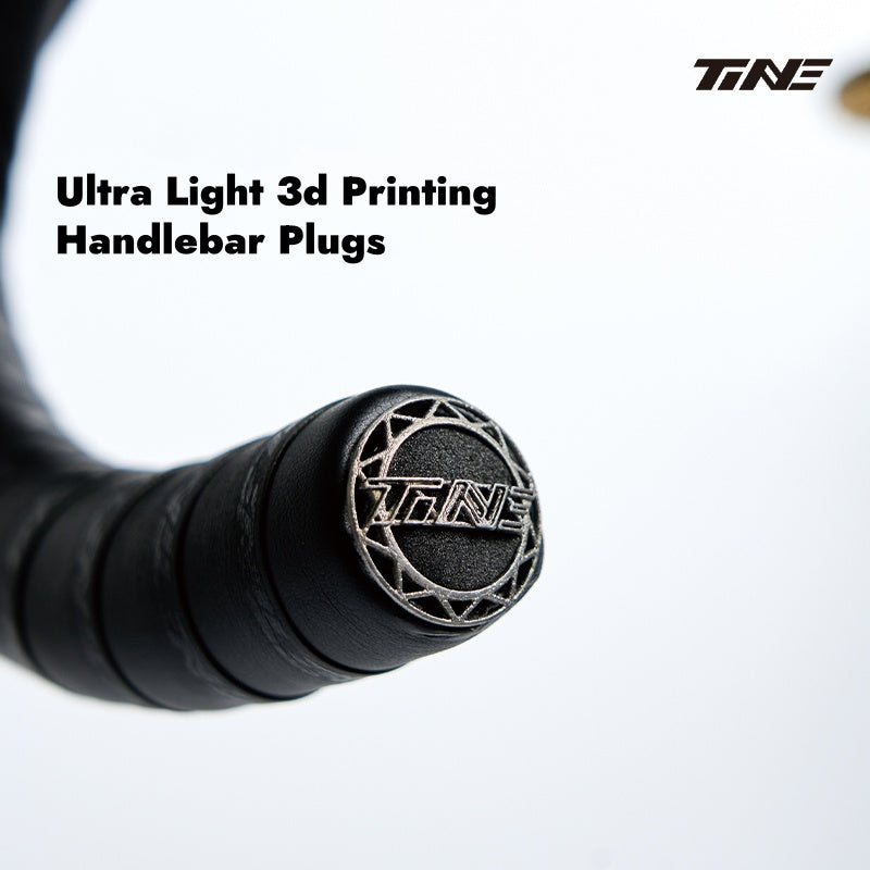 gravel bike bar ends Ultra-Light Hollow Titanium Bar End Plugs – Just 1.5g