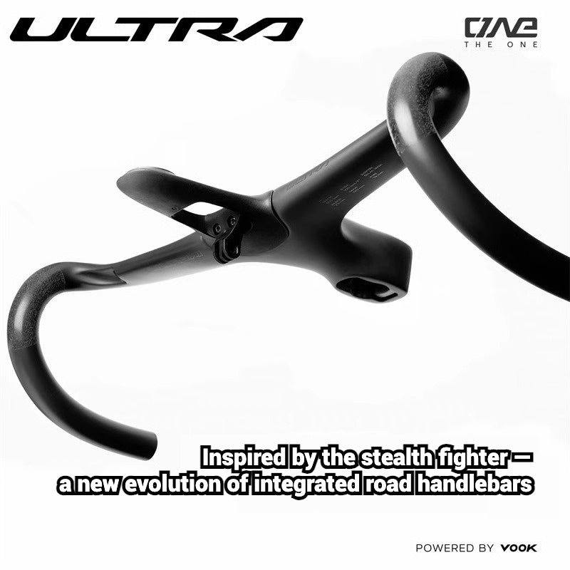 THE ONE ULTRA Carbon Fiber Integrated Road Handlebar