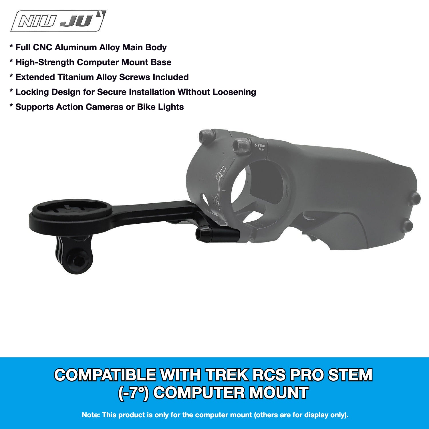 TREK RCS Pro Stem Computer Mount