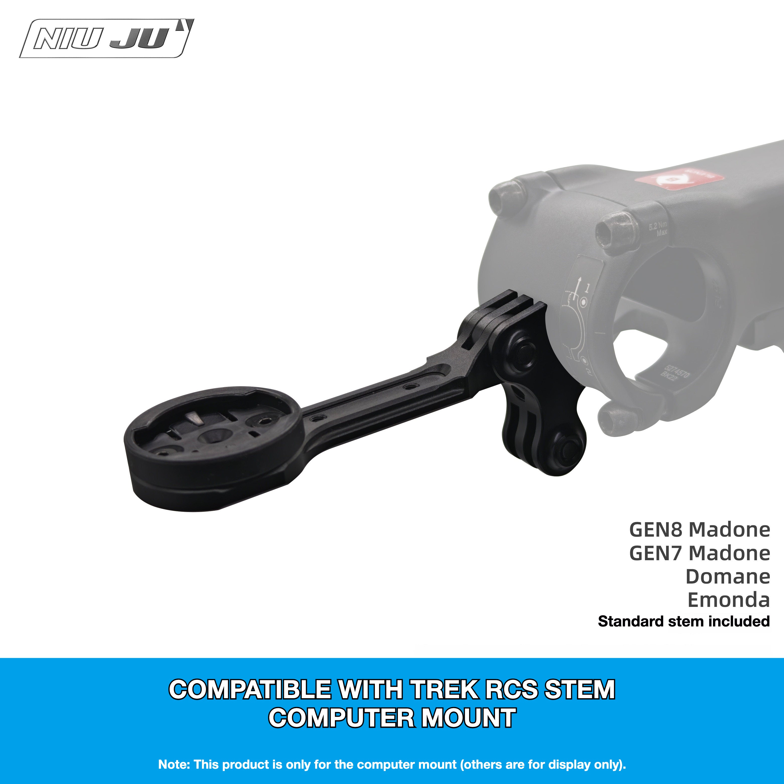 TREK RCS Stem Extension Computer Mount for Madone SL / Bontrager