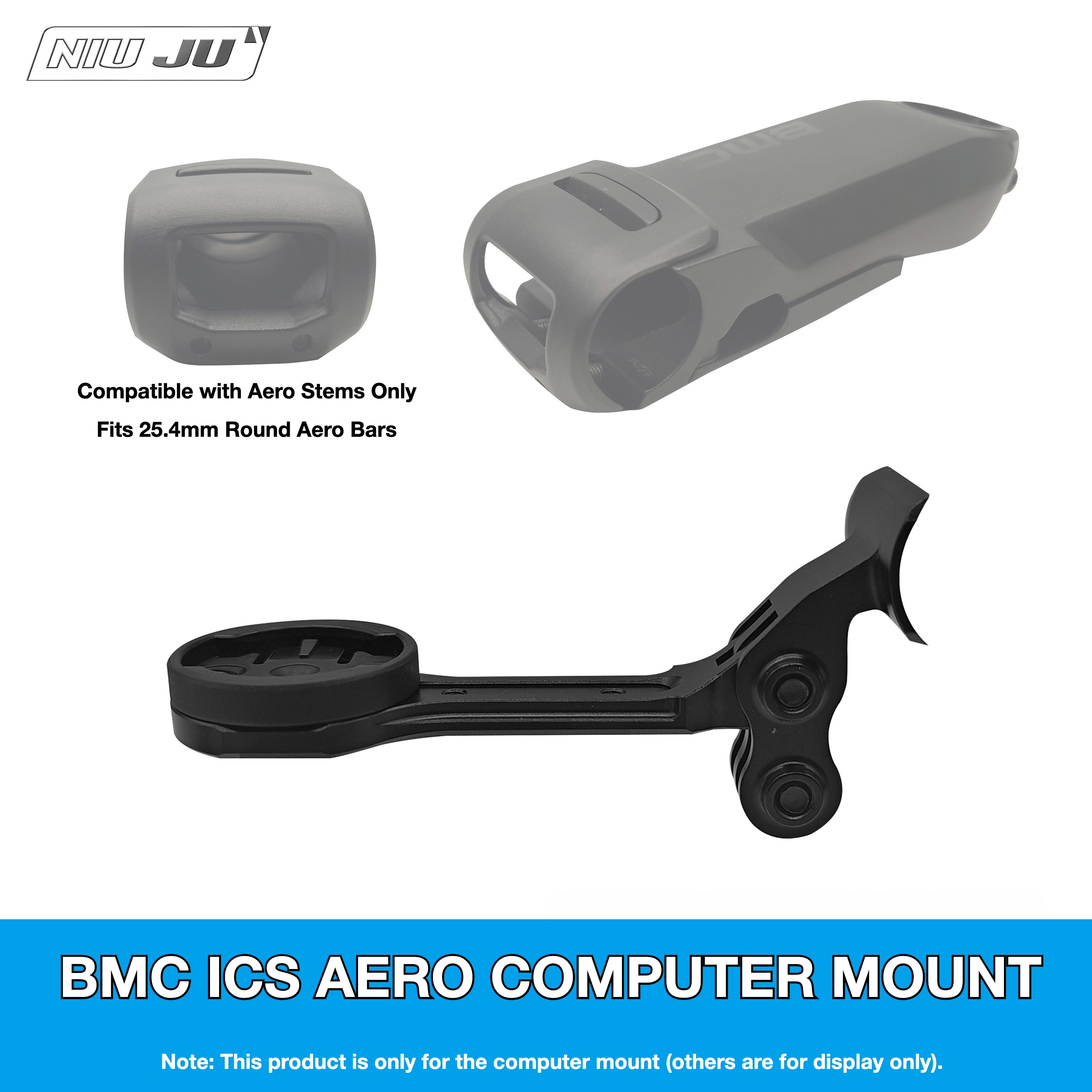 NIUJU BMC ICS Aero Computer Mount | SLR01 RM01 Garmin 1050 Wahoo Mount