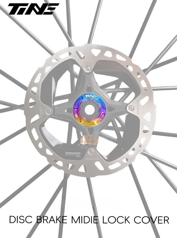 Titanium CNC Center Lock Rotor Lockring | Compatible with Shimano CLX XR R9270 R9170 R8170 RT-MT Series | 5g Ultralight | Color Options Available 1PCS