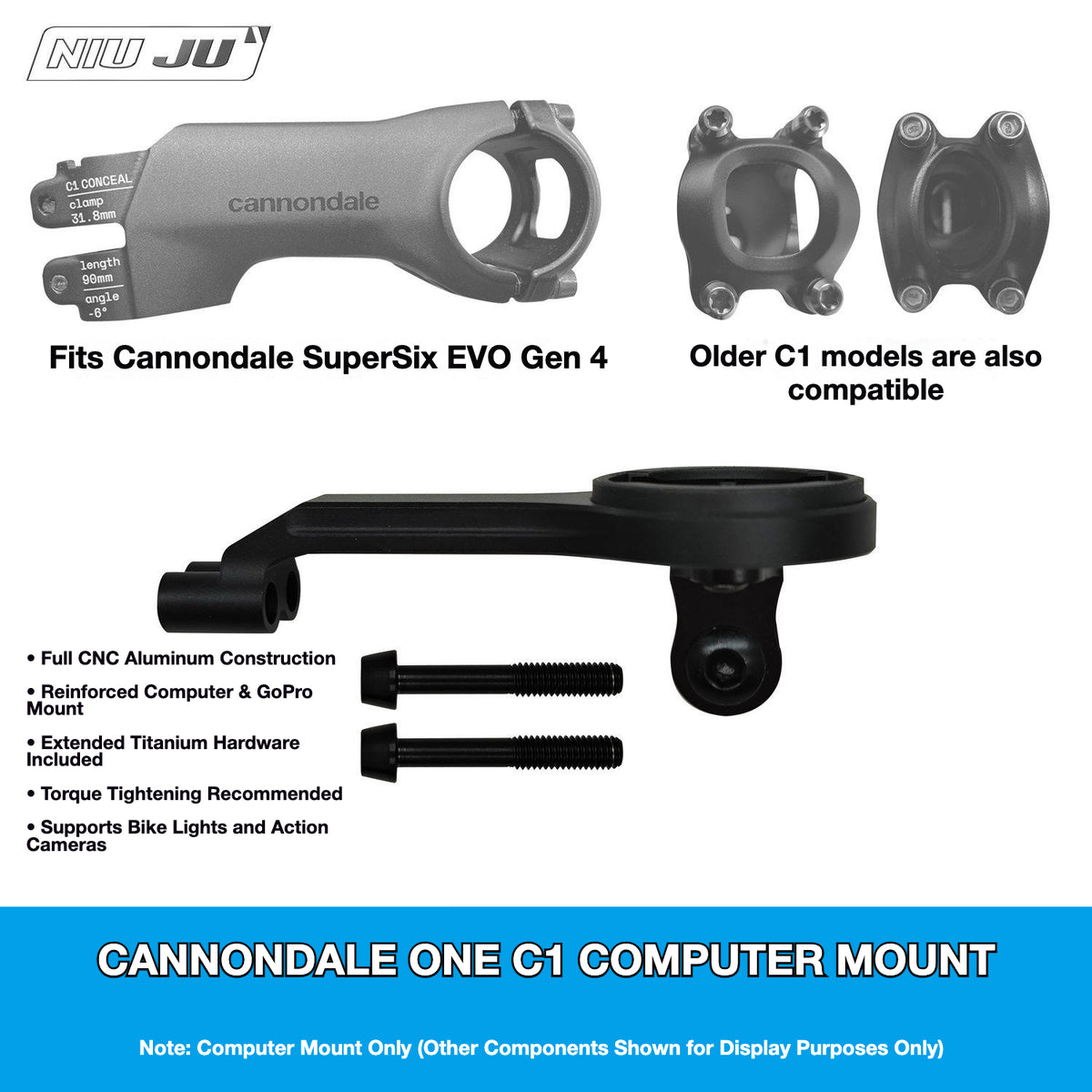 cannondale c1 sattelstütze ONE Computer Mount Cycling Eyewear – Sunglasses Collection:CarTuned LowRider Color:Gold Orange