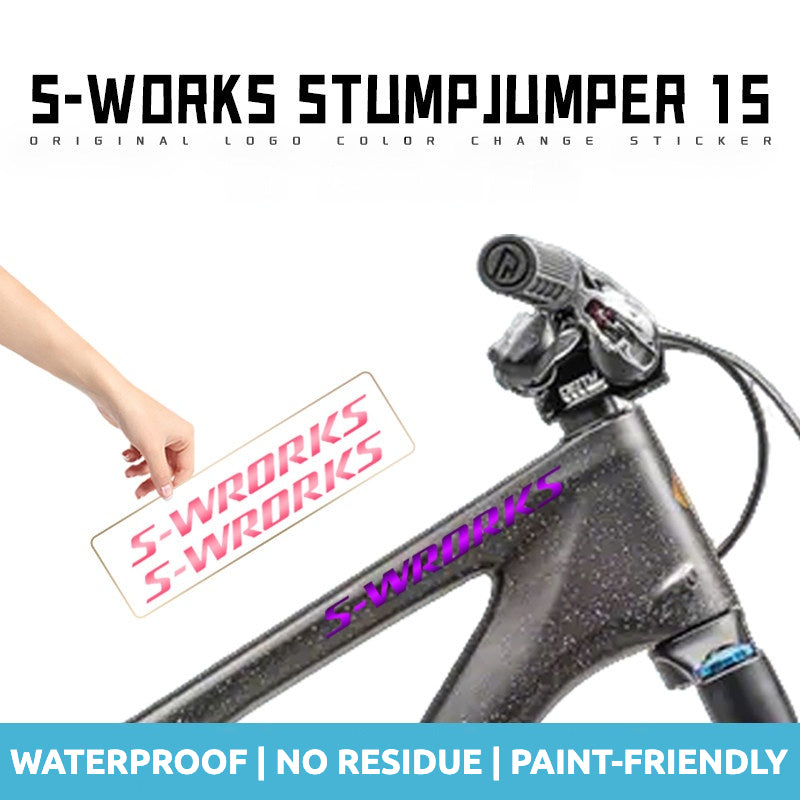 mountainbike sticker Specialized S-Works Stumpjumper 15 Logo Decal Sticker
