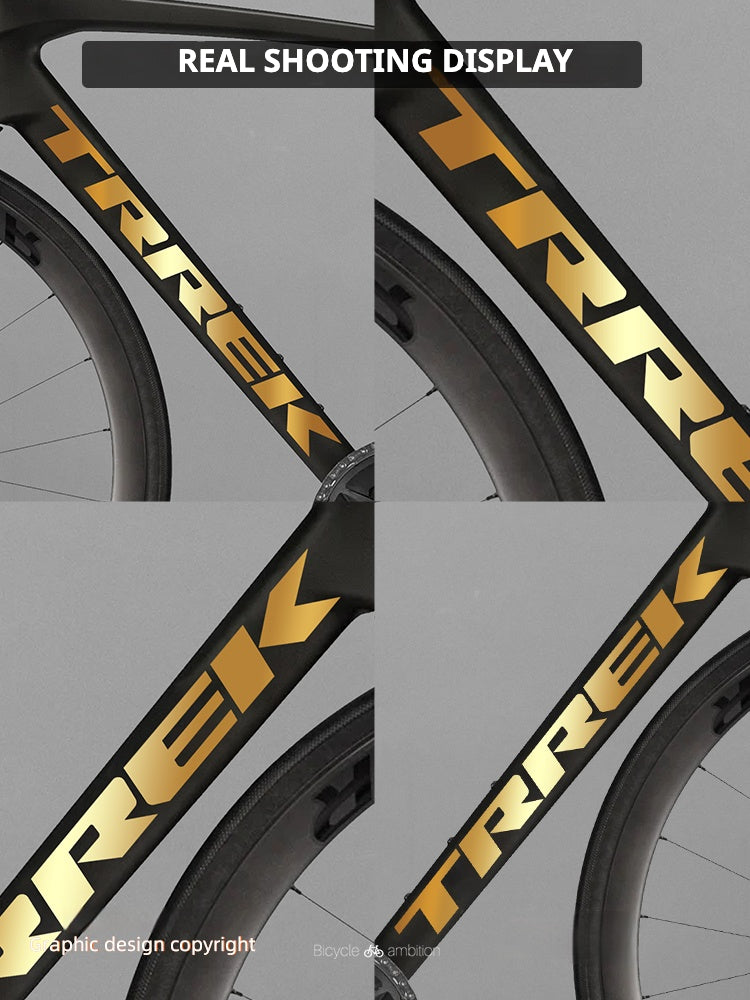 TREK Madone Gen 8 Frame Logo Decal Set – Large & Small Down Tube Stickers | Color Change