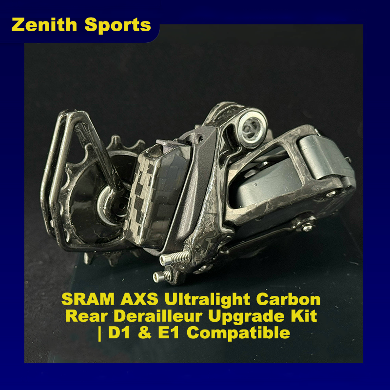 パーツ SRAM RED AXS E1 140mm 160mm SRAM AXS Ultralight Carbon Derailleur Upgrade Kit | D1/E1 | Save
