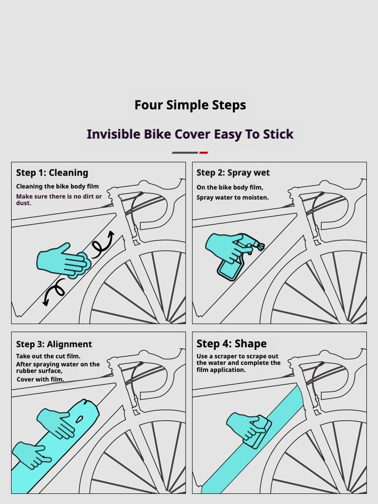 SPECIALIZED S-Works SL8 Full TPU Frame Protection Film | Glossy & Matte | 7.5mil / 10mil | Sizes 49–56