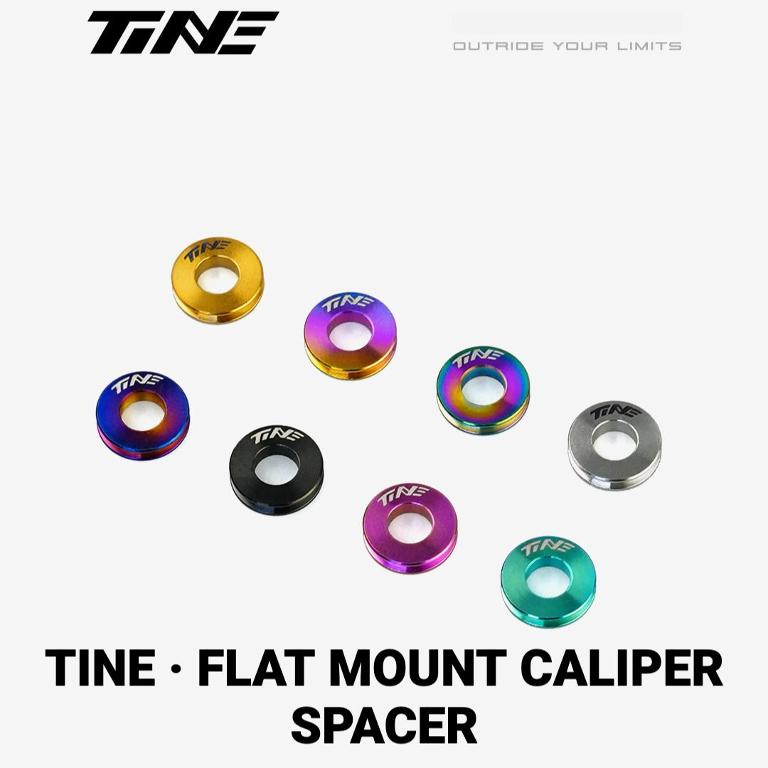 TiNE Ultra-Light Flat Mount Brake Caliper Spacer for Road Bikes
