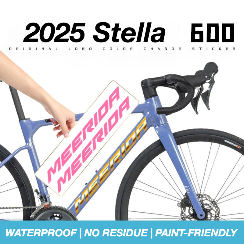 Custom OEM Logo Decals for Merida Scultura 600 Road Bike Frame | Waterproof Overlay Stickers