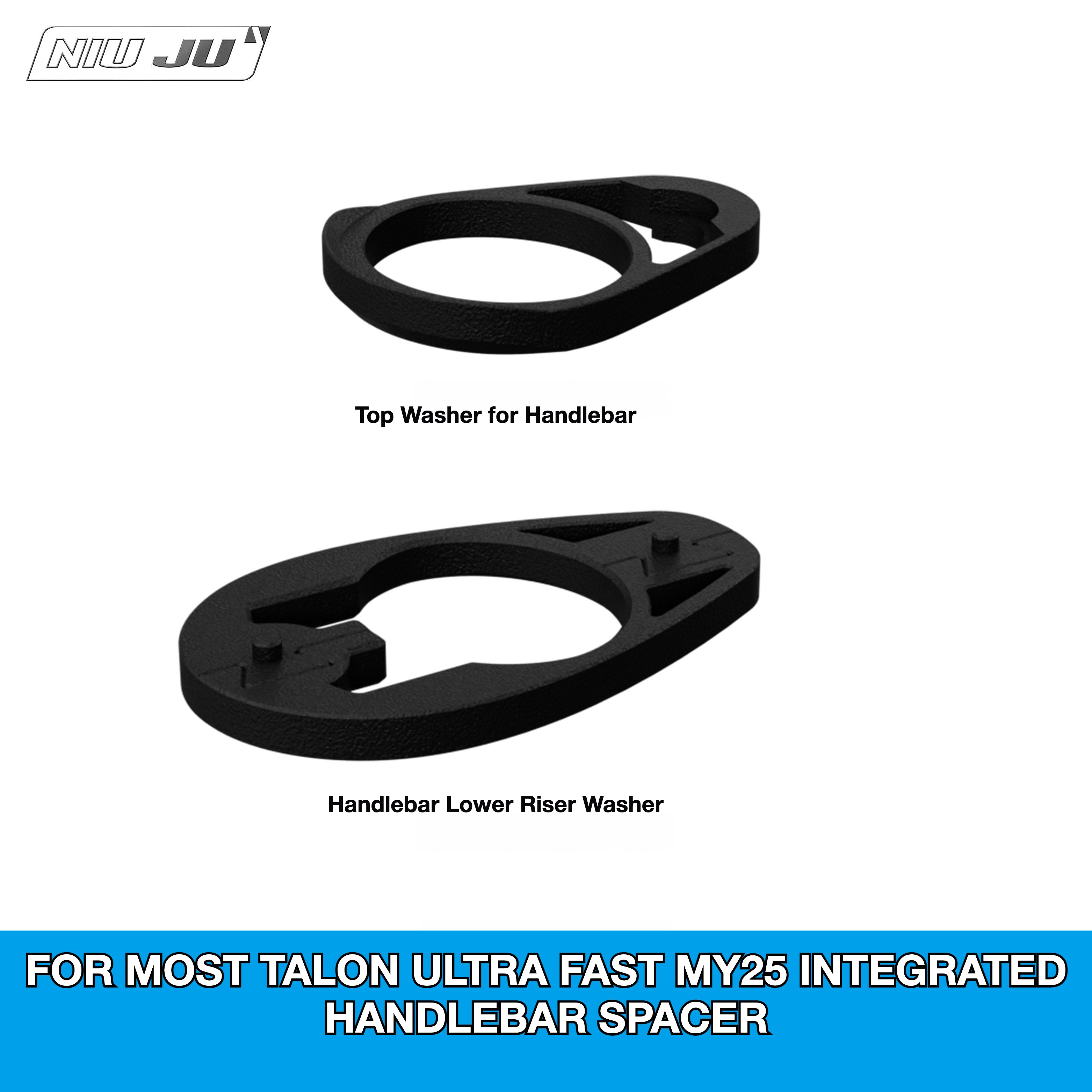 NIUJU Pinarello MOST TALON ULTRA FAST MY25 Headset Spacer – Oval Steerer Custom Spacer