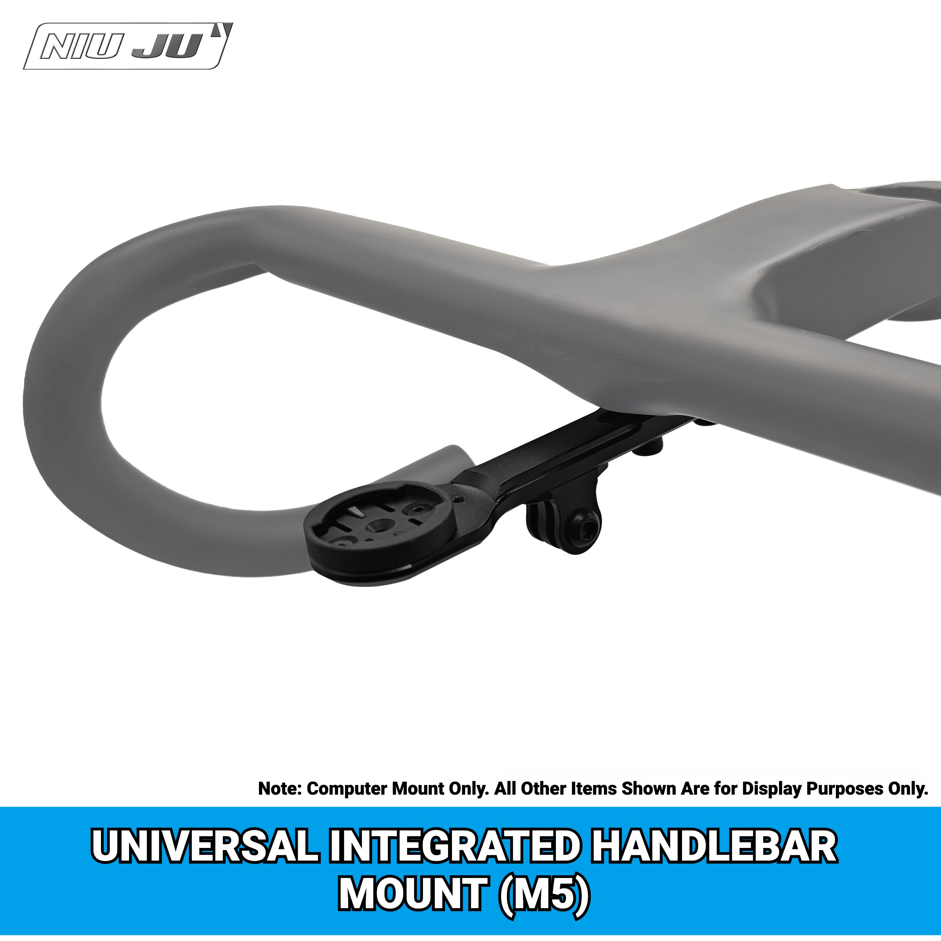 NIUJU Computer Mount for XDS / PARDUS / X-LAB Integrated Handlebar | Garmin Wahoo Extension Mount