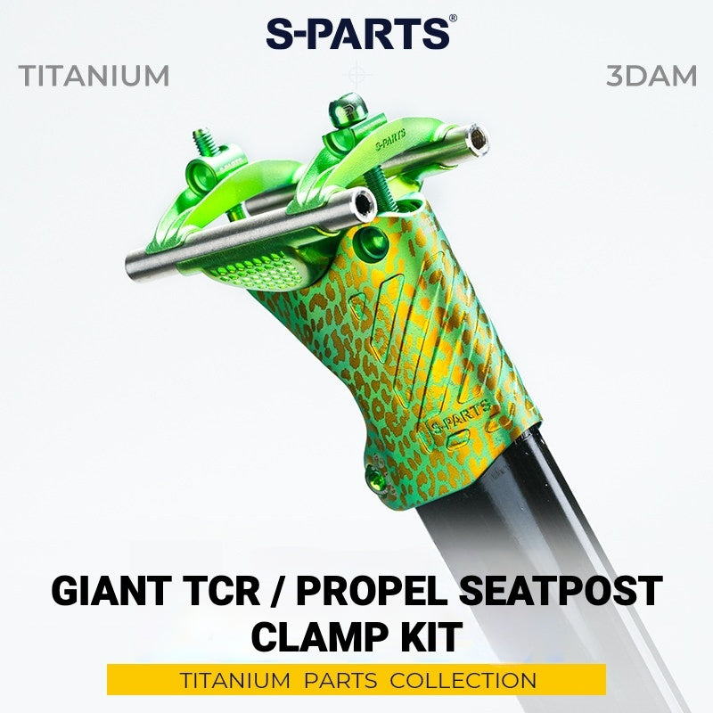 S-PARTS 3DAM Titanium Seatpost Clamp for GIANT TCR Gen 10 / Propel PP | 63.3g