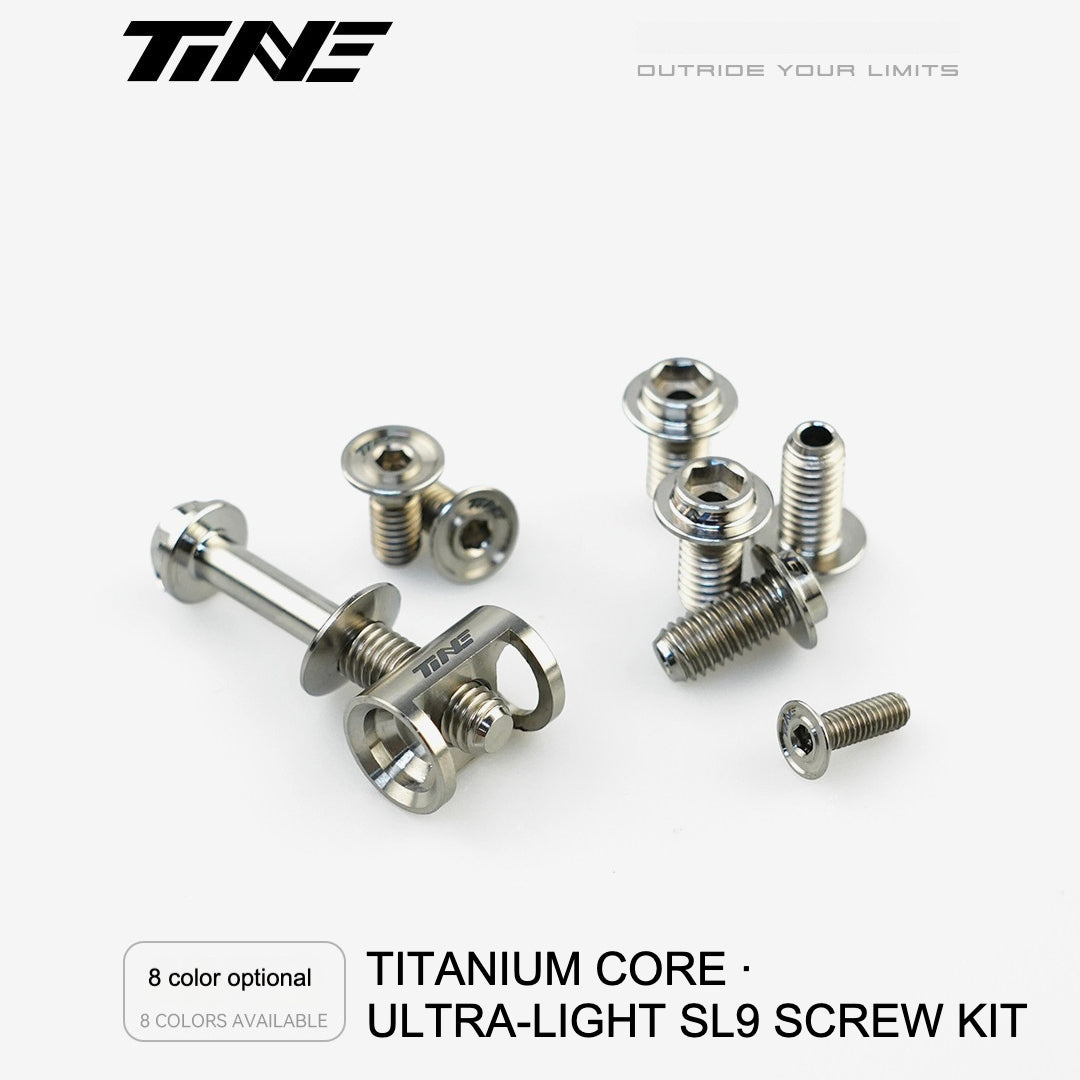 TiNE Ultra-Light Titanium Bolt Kit for Specialized S-Works SL9 Road Bike