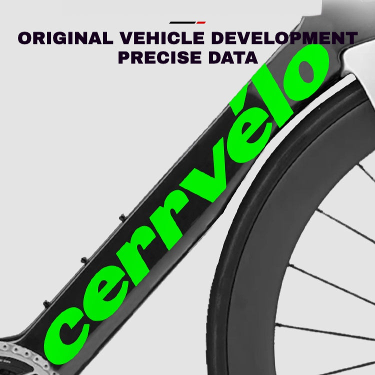 2023 cervelo S5 Frame Logo Color Decals|Down Tube & Head Tube Sticker Kit|48–56