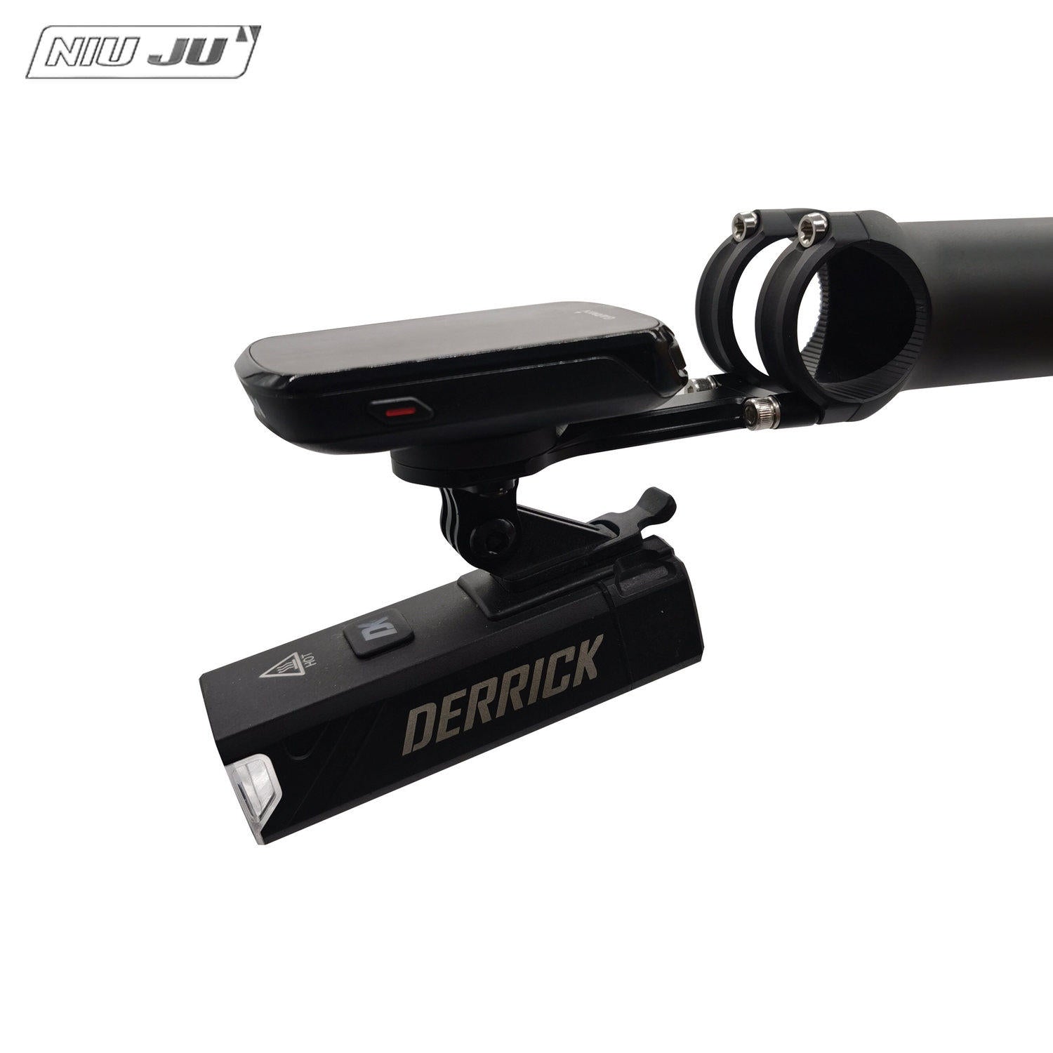 NIUJU EXS ULTRA RR Computer Mount | Garmin Wahoo GoPro Aero Stem Mount