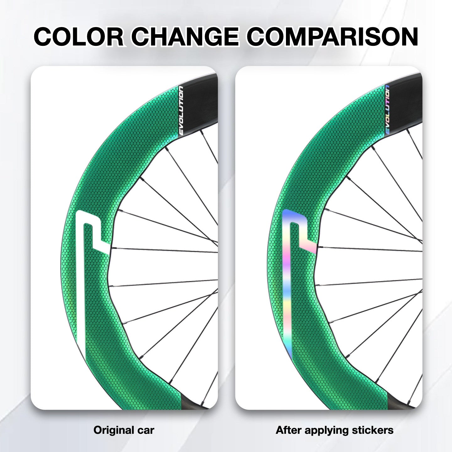 Princeton Wake 6560 Wheel Decal Sticker Kit – Logo Cover & Color Change