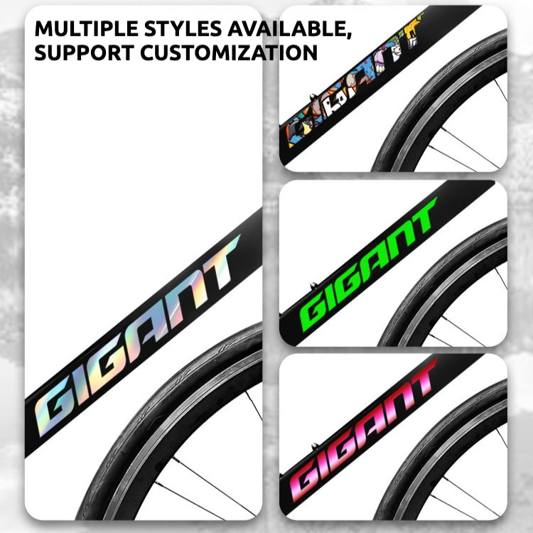 Giant Revolt F Series Frame Logo Decals | Custom Waterproof OEM Overlay Stickers