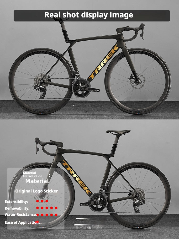 TREK Madone Gen 8 Frame Logo Decal Set – Large & Small Down Tube Stickers | Color Change