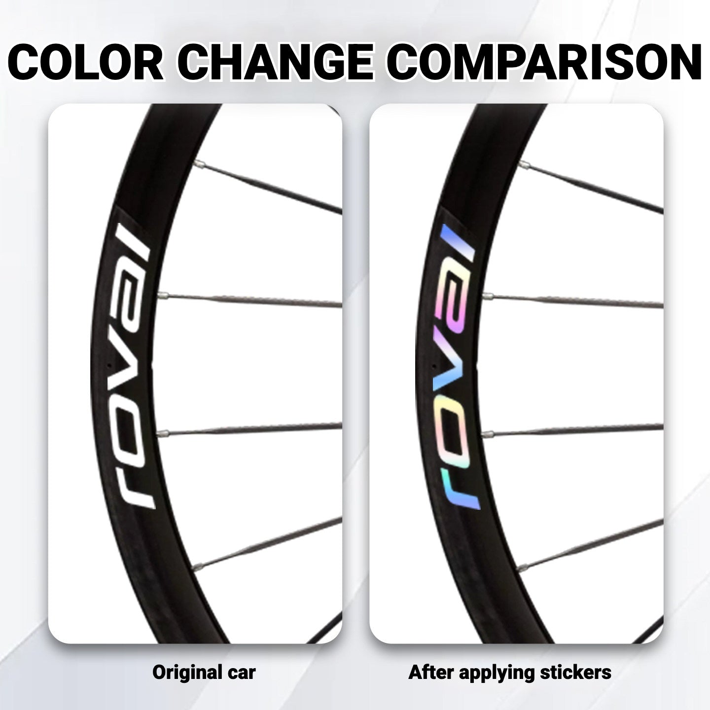 Roval Alpinist CLX 3 Wheel Decals | Waterproof Custom Rim Stickers for Specialized Carbon Wheels
