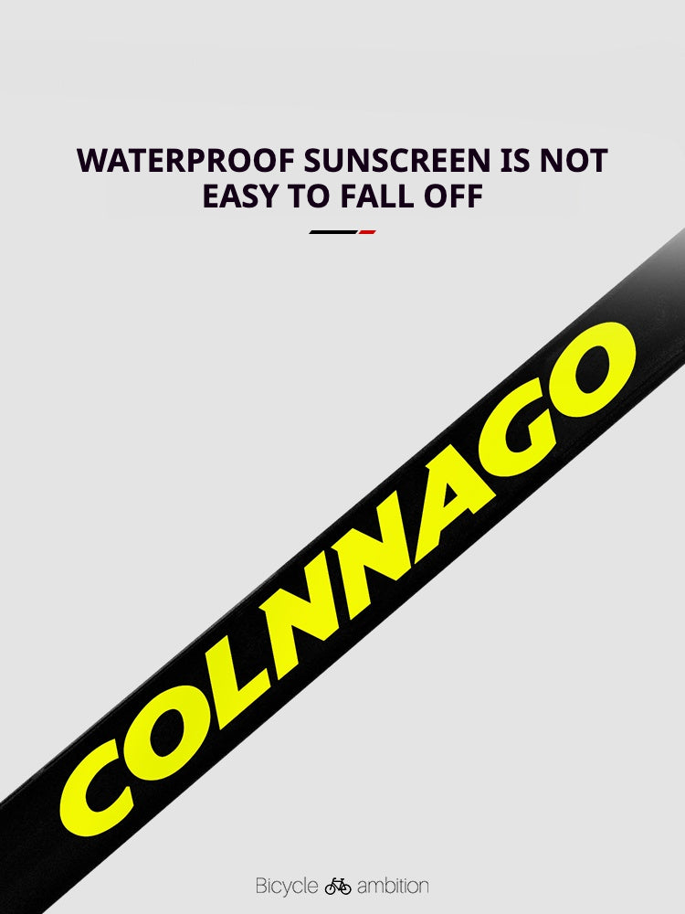Colnago V4RS Road Bike Frame Logo Decal – Down Tube Color Change Sticker