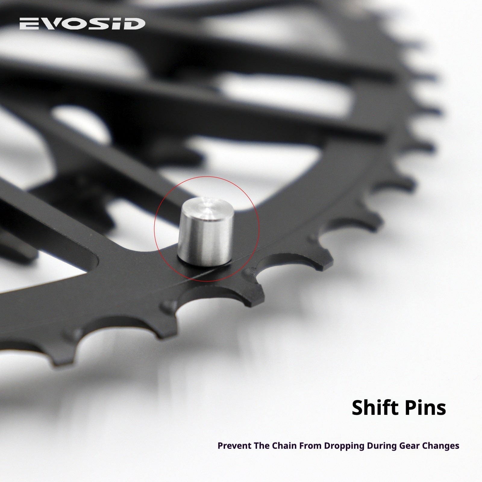 EVOSID CNC Road Bike Chainring Set | 46-30T / 48-32T | 7075-T6 Aluminum | 3-Bolt Direct Mount | Compatible with GXP Cranks