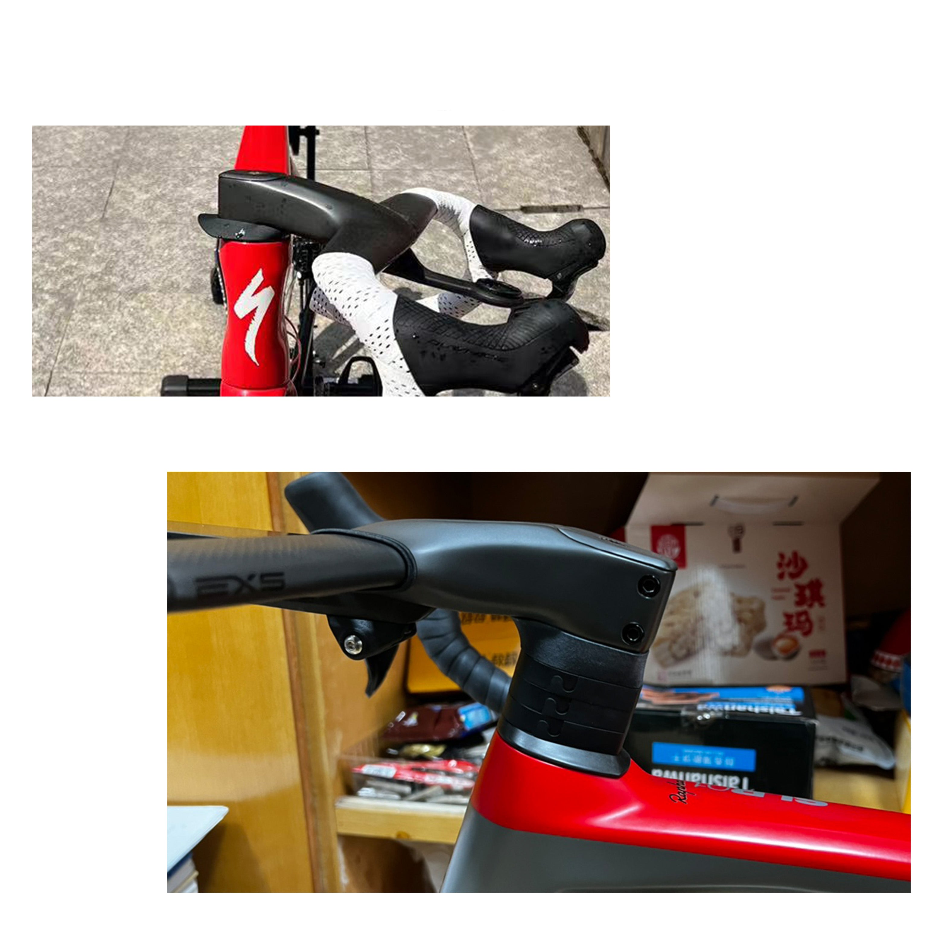 EXS AeroVer Integrated Handlebar Custom Spacers & Adapters – Compatible with Giant Propel, BMC, Cannondale, Trek, Specialized & More