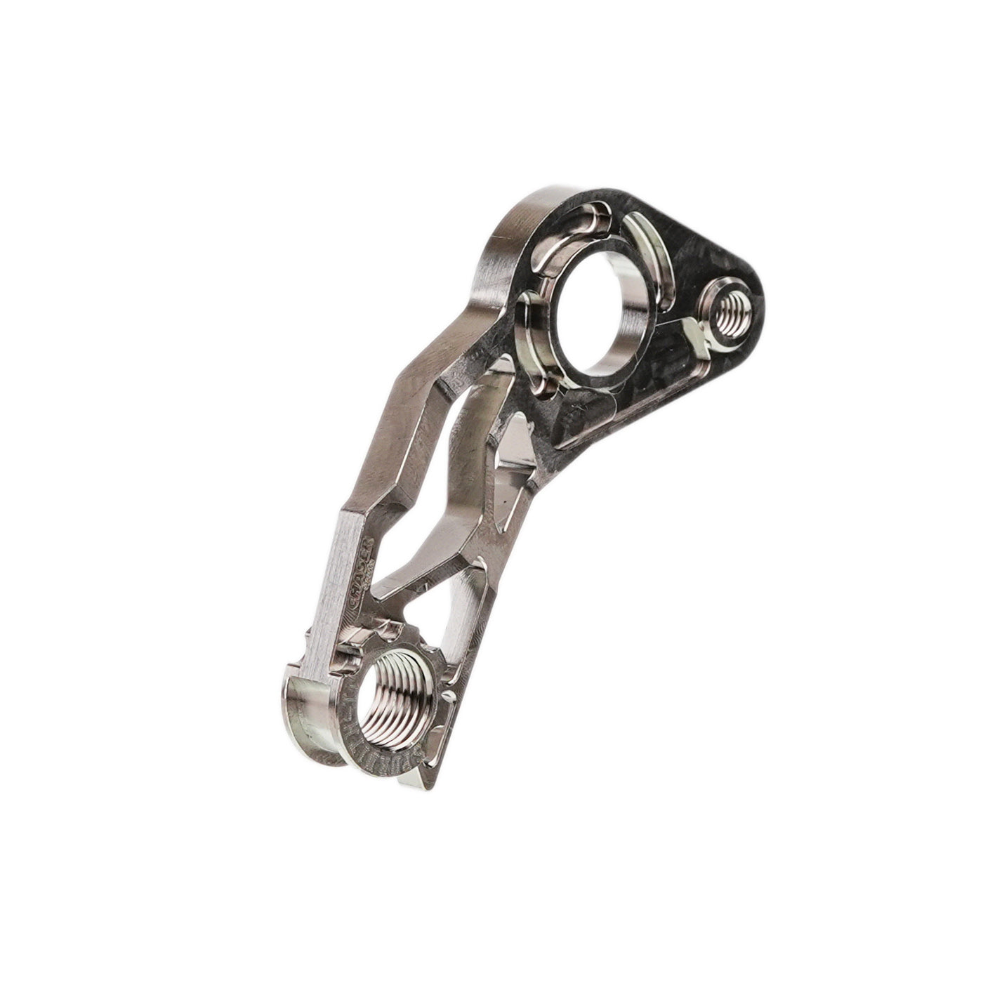 Chaser X Specialized Direct-Mount Rear Derailleur Hanger | TC4 Titanium CNC | Fits Aethos / Tarmac / CruX / Diverge / Roubaix / Shiv TT Disc Brake Frames (Shimano Only, Not Compatible with Allez)