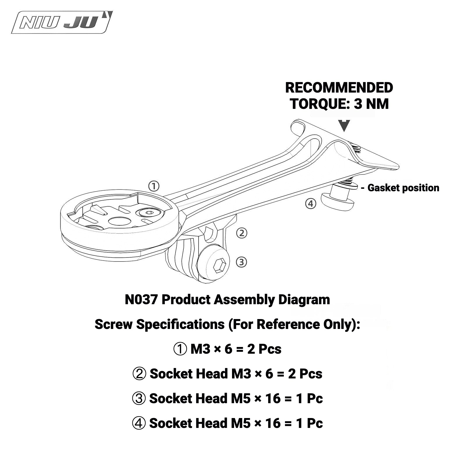 Colnago Y1RS Integrated Alloy Computer Mount | Garmin & Wahoo | Front Light & GoPro Compatible