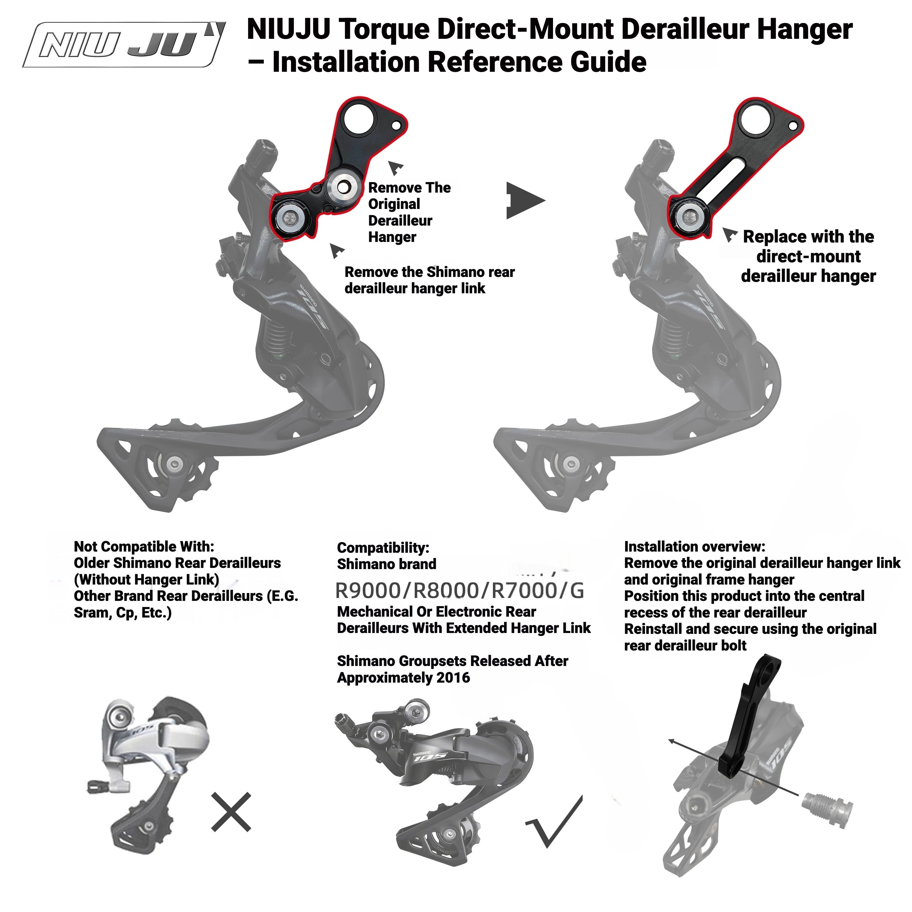 Direct Mount Derailleur Hanger for CANYON AEROAD & Ultimate (Thru-Axle Disc)