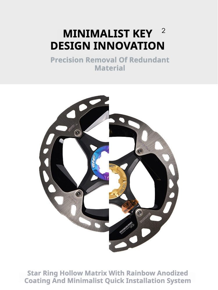 Titanium CNC Center Lock Rotor Lockring | Compatible with Shimano CLX XR R9270 R9170 R8170 RT-MT Series | 5g Ultralight | Color Options Available 1PCS
