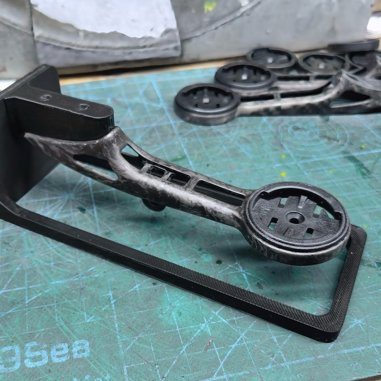 EXS Integrated Handlebar Computer Mount | Carbon Fiber Ultralight Mount (for ELILEE XXE / THM Aero Bars)