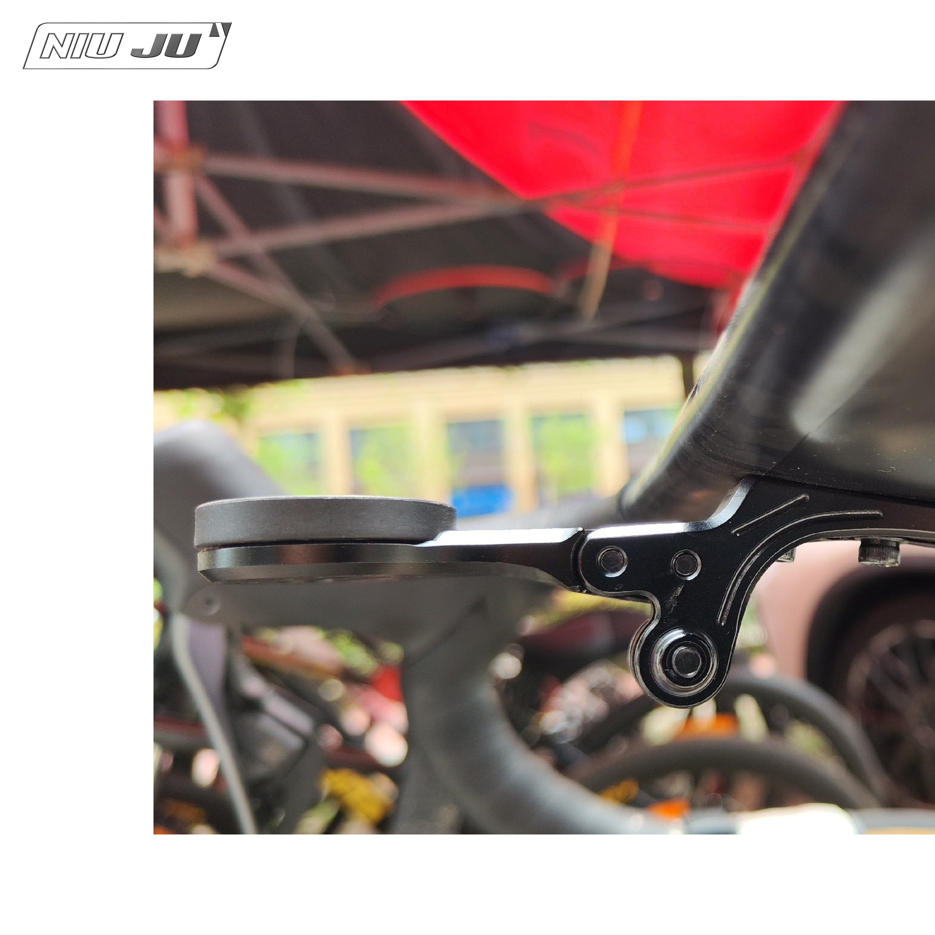 NIUJU Computer Mount for Cannondale MOMO Integrated Handlebar | LAB71 Garmin 1050 Extension Mount