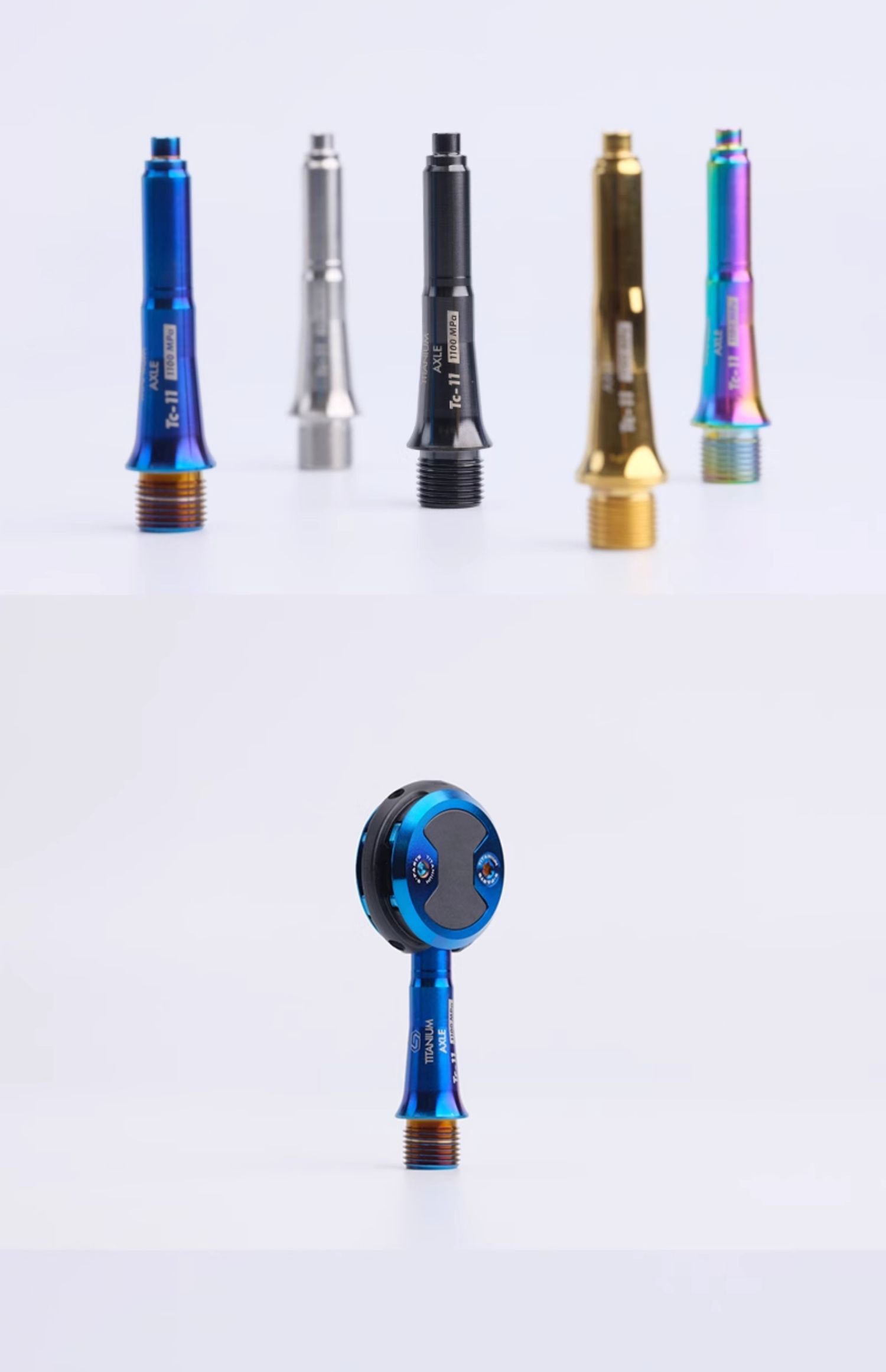 Titanium Alloy Bike Pedal Plate Bows for Wahoo Speedplay Cleats and Plates Prwlink Zero Power Meter Pedal