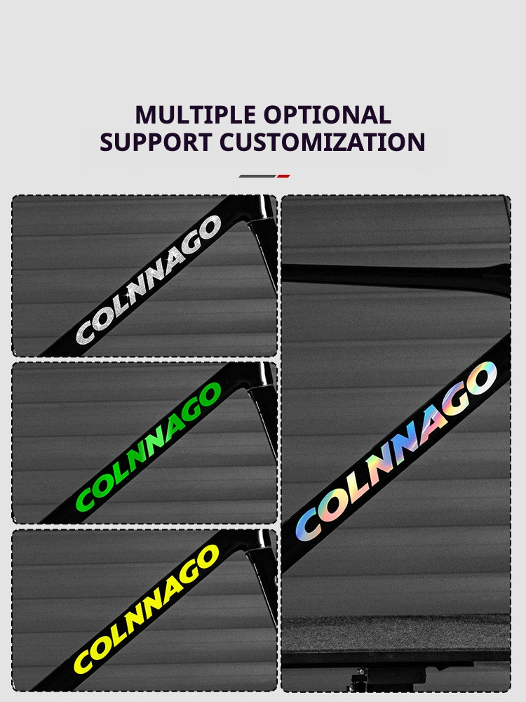 Colnago V4RS Road Bike Frame Logo Decal – Down Tube Color Change Sticker