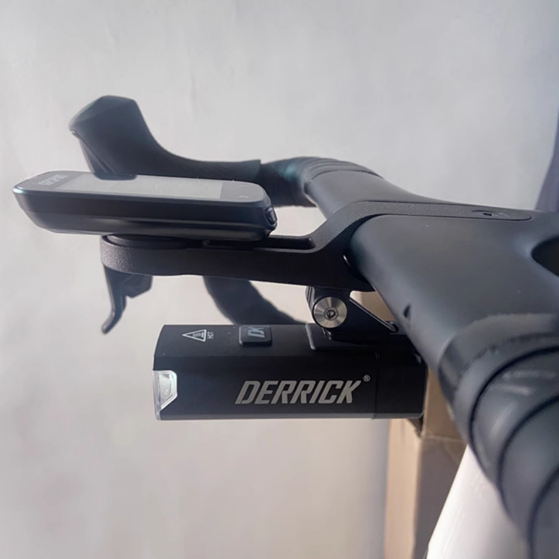 Canyon CP0048 Handlebar 3D Printed Computer Mount | Garmin / Magene / iGPSPORT Compatible | With GoPro Under-Mount