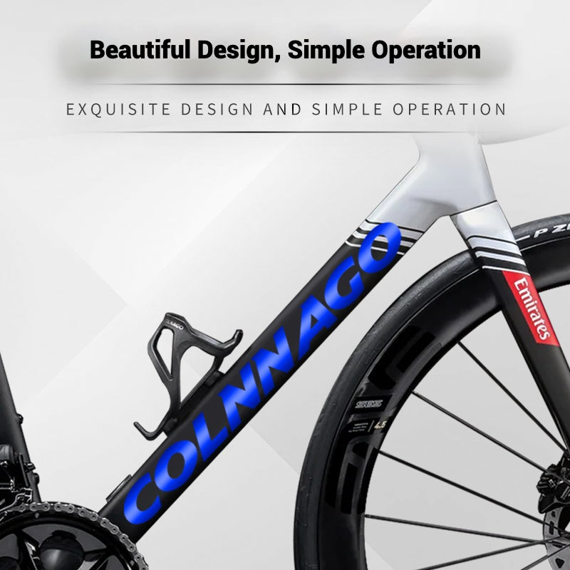 Colnago V5RS Logo Decal Set (2× Downtube + 1× Headtube)|Custom Frame Color Change Stickers|35+ Colors