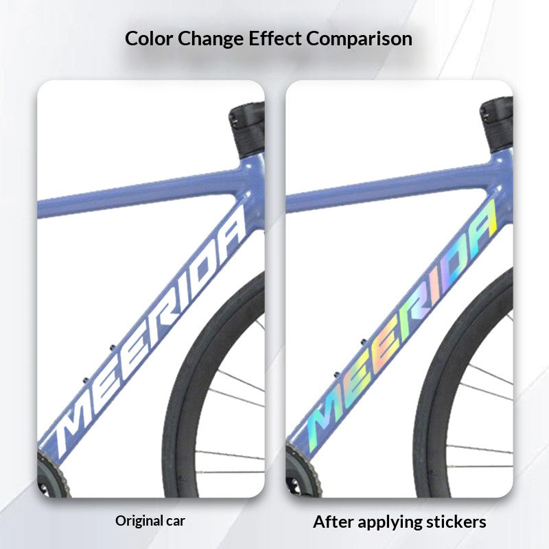 Custom OEM Logo Decals for Merida Scultura 600 Road Bike Frame | Waterproof Overlay Stickers