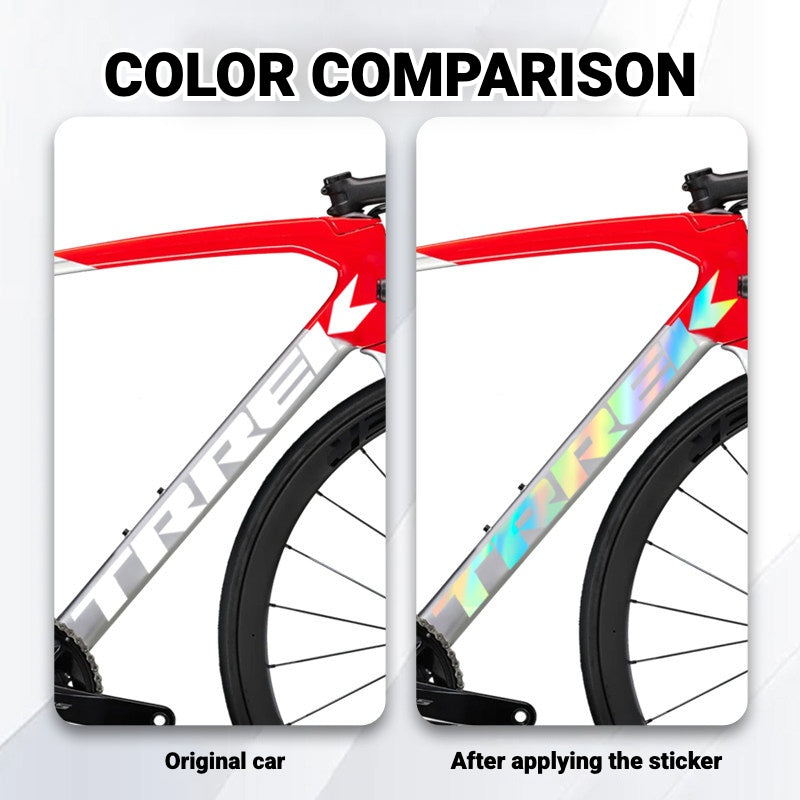 Kit de décalcomanies pour le tube diagonal du cadre Trek Émonda SL – Autocollant imperméable avec changement de couleur du logo