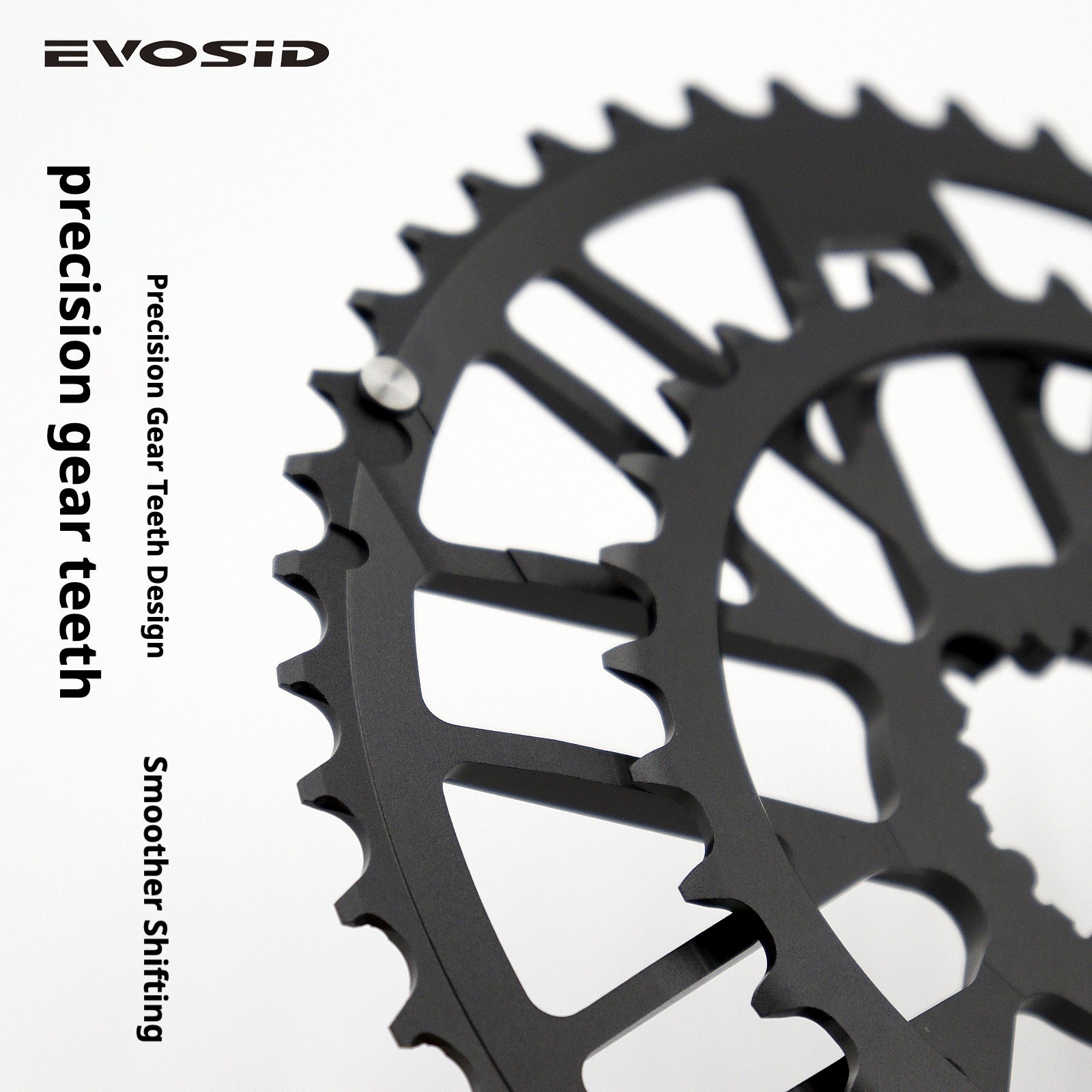 EVOSID CNC Road Bike Chainring Set | 46-30T / 48-32T | 7075-T6 Aluminum | 3-Bolt Direct Mount | Compatible with GXP Cranks