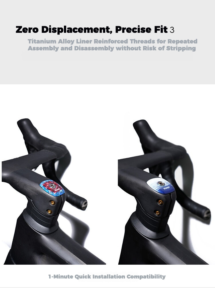 TiNE Carbon Headset Cap for Specialized SL8 Integrated Handlebar | FDJ & Quick-Step Edition