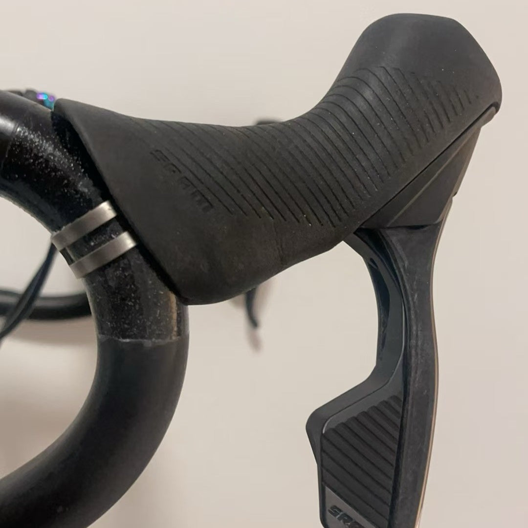 Ultra-Light 15.2g Shimano & Campagnolo & Partial SRAM Shifter Clamp Ring Kit | Hollow TC4 Titanium Bolts