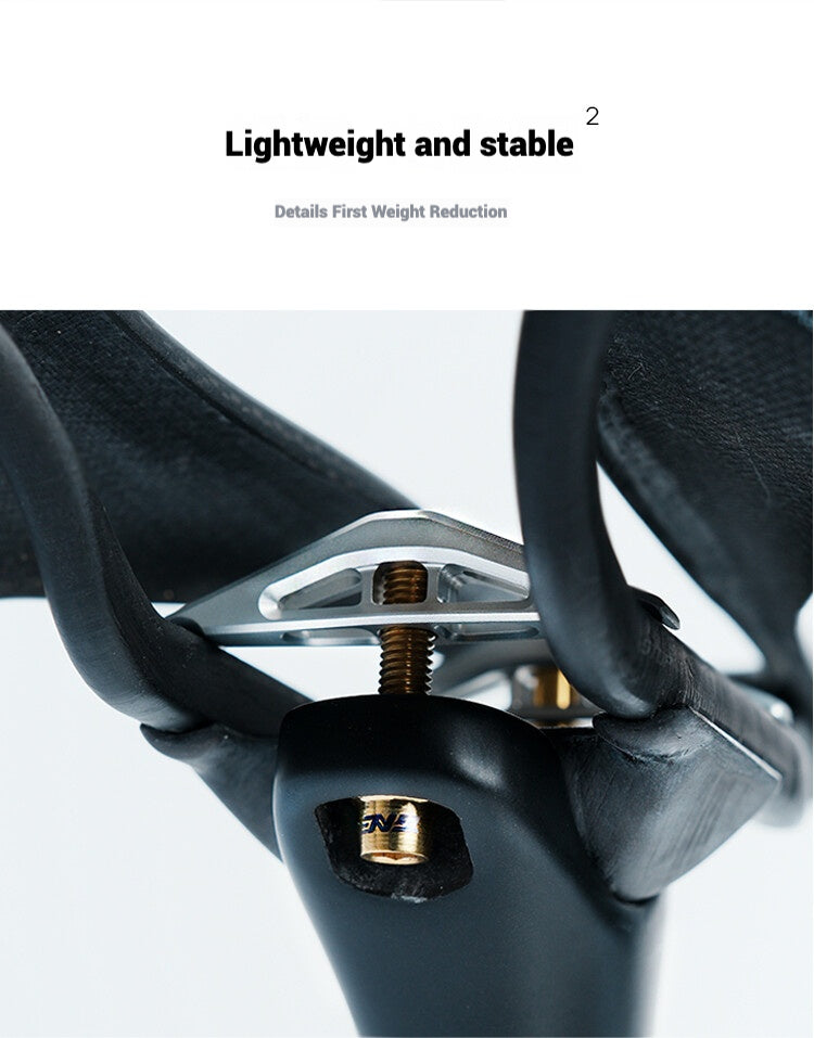 TiNE Ultra-Light 6.8g Seat Clamp & Leveling Assembly | Compatible with Specialized SL8 Aethos, Colnago & DARIMO Seatposts | CNC Titanium Precision