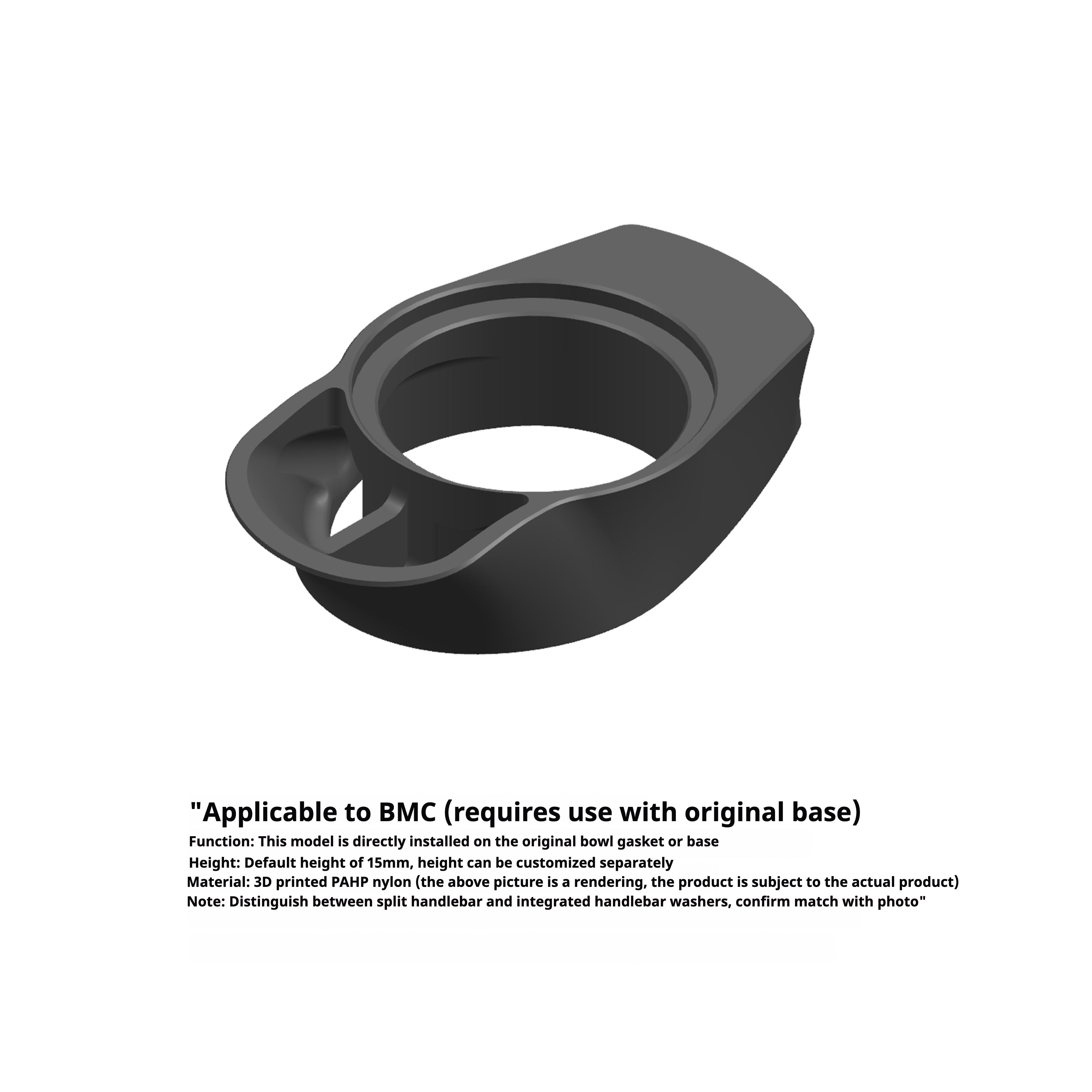 EXS AeroVer Integrated Handlebar Custom Spacers & Adapters – Compatible with Giant Propel, BMC, Cannondale, Trek, Specialized & More