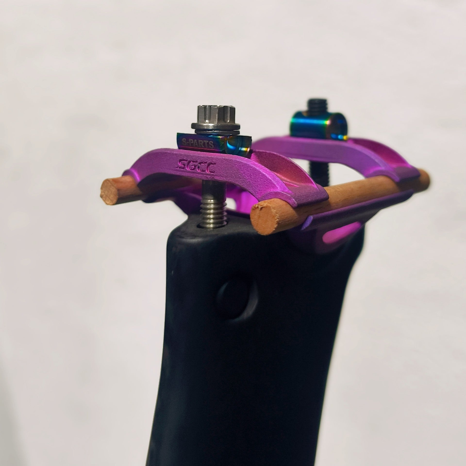 Quick Titanium Saddle Clamp Kit|22g Ultra-Light|Compatible with Quick Pro & All Quick Models|Multiple Colors