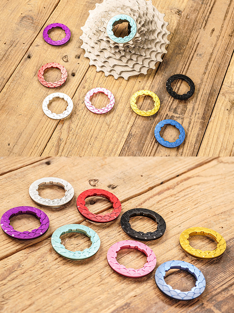 Chaser Ultra-Light Shimano Road Bike Cassette Lockring - 2.9g CNC Machined ALU7075
