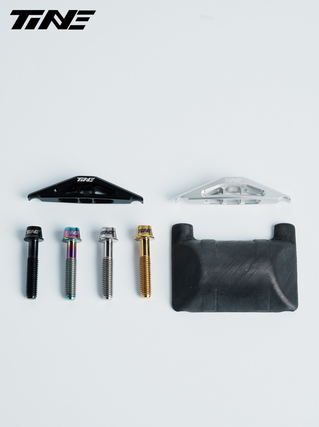 TiNE Ultra-Light 6.8g Seat Clamp & Leveling Assembly | Compatible with Specialized SL8 Aethos, Colnago & DARIMO Seatposts | CNC Titanium Precision
