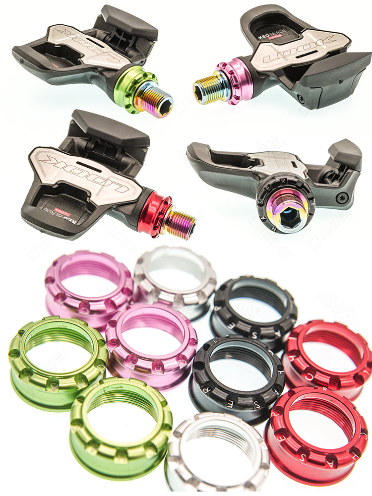 LOOK KEO2 MAX and BLADE Lightweight Upgrade Kit - Titanium Performance Pedal Solution