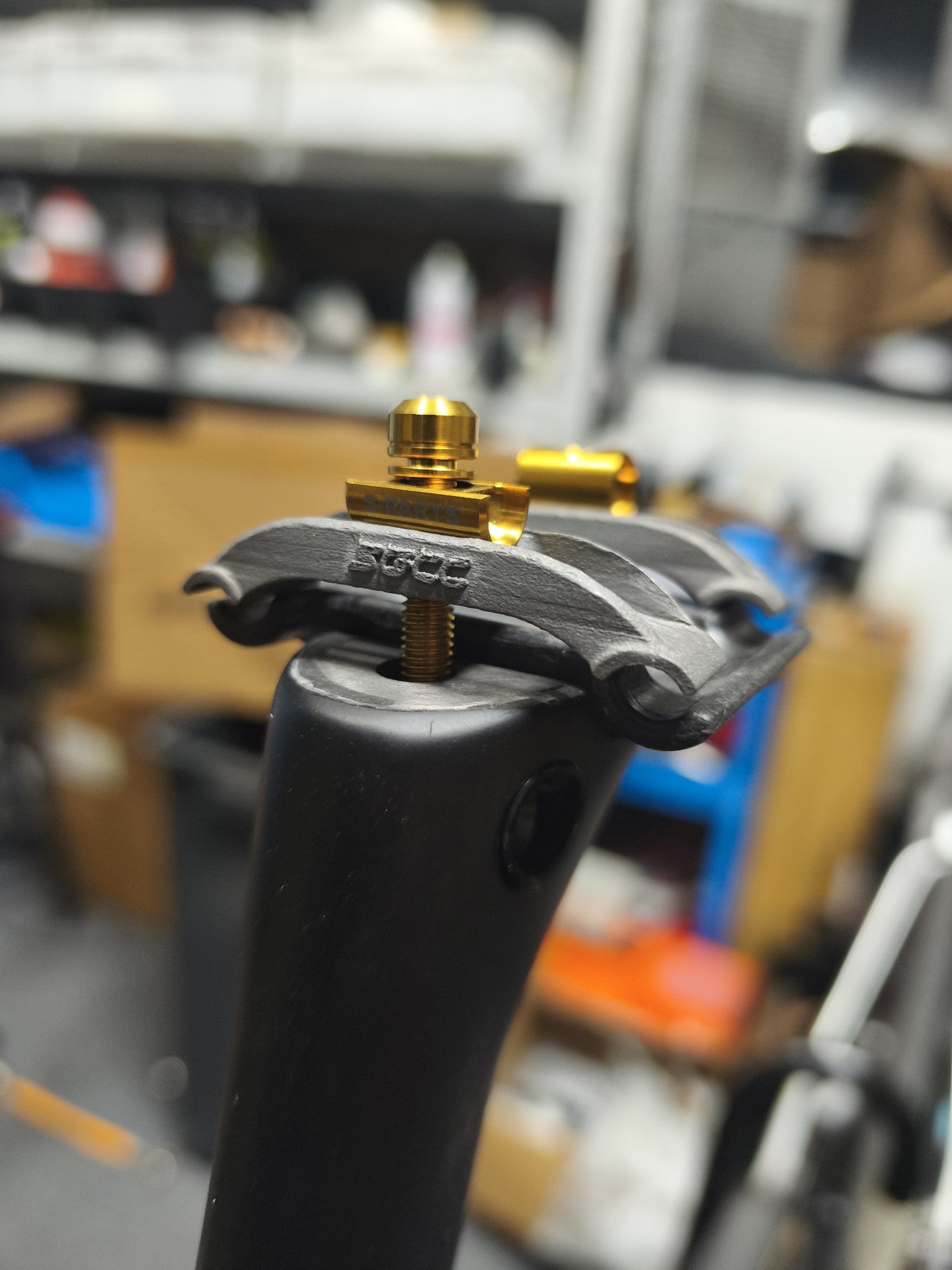 Quick Titanium Saddle Clamp Kit|22g Ultra-Light|Compatible with Quick Pro & All Quick Models|Multiple Colors