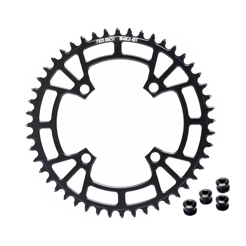 PASS QUEST 104BCD Narrow-Wide Chainring | Shimano XT M780 M610 1x MTB Chainring